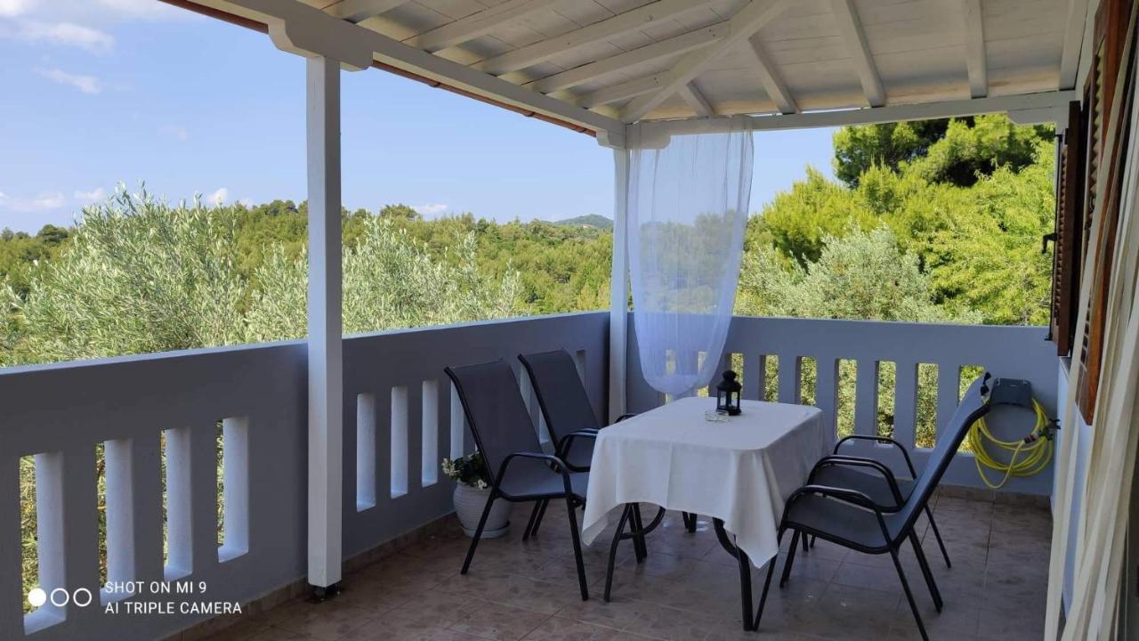 Elia House 1 Astoning Sea View Among The Olive Trees Apartment Patitiri  Luaran gambar